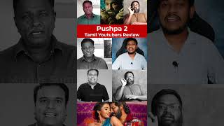 Pushpa 2 Movie Tamil Youtubers Review pushpa pushpa2 [upl. by Afinom]