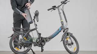 Aufbau  smartEC Camp20D KlappEBike 20 Zoll [upl. by Matthews373]