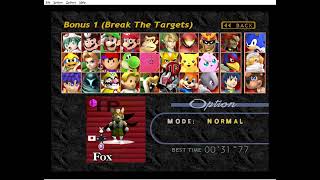 Smash Remix HD Textures V3  All 26 Remix Characters 18 Polygons in Bonus 1 Part 02 [upl. by Gutow]