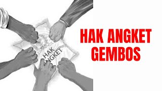 Hak Angket Gembos [upl. by Ecirrehs]