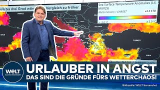 MALLORCA BalearenUnwetter  Extrem warme Wassertemperaturen sorgen für Wetterchaos am Mittelmeer [upl. by Nelon]