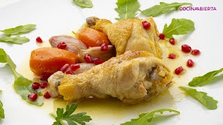 Muslos de pollo escabechados Pollo en escabeche con Arguiñano [upl. by Sineray]