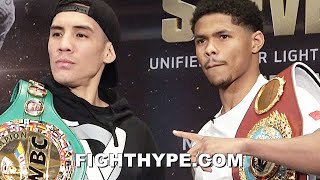 HIGHLIGHTS  OSCAR VALDEZ VS SHAKUR STEVENSON FINAL PRESS CONFERENCE [upl. by Anifad]