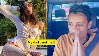 Dixita Karki talking about her father chetan vlogs and thinks she was being used😧 [upl. by Kendre]