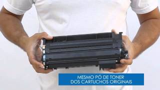 Toner HP 505A  CE505A  P2035  P2055  05A PrintLojacombr [upl. by Zetrom]