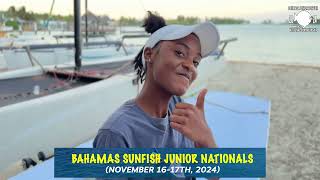 Bahamas Sunfish Junior National Championship Promo 2024  Exuma Bahamas [upl. by Wootten]