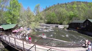 Drone Video Nantahala River Kayaking [upl. by Annmaria272]