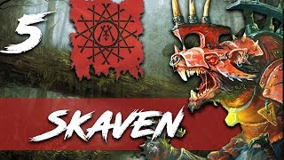 NEW ENEMY AMONGST US  Total War Warhammer 2  Skaven Campaign  Queek Headtaker 5 [upl. by Mundt29]