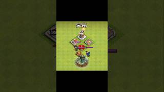 All max heroes vs witch golem attack in clash of clans cocshorts shorts gaming [upl. by Lareine]