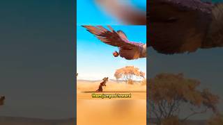 🦅 Meerkats’ Wild Chase Eagle Steals Their Fruit animatedcartoon animatedmovie recapp cartoon [upl. by Ahsier]