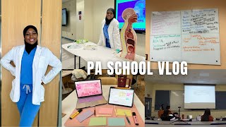 PA SCHOOL VLOG first pharm exam  clinical lab demo  amazon finds  group review session  more [upl. by Meuser]