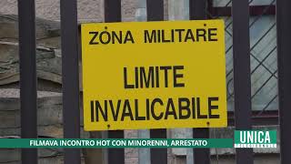 Filmava incontro hot con minorenni arrestato 34enne [upl. by Akeihsat]