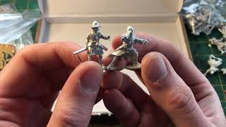 Antediluvian Miniatures Scots unboxing  Size comparison [upl. by Lang]