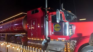 Lidl Christmas Tanker Truck In Dundee Scotland2024 [upl. by Helaine528]