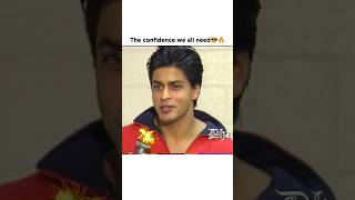 We need confidence like Shahrukh Khan😎💯 viral srk attitude motivation [upl. by Debbie947]