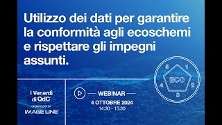 Utilizzo dei dati per garantire la conformità agli ecoschemi e rispettare gli impegni assunti [upl. by Wicks]