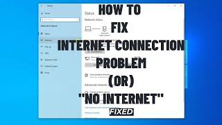 How to Fix Internet Connection Problem or no Internet In Windows 1011 fixed  2023 [upl. by Seditsira]