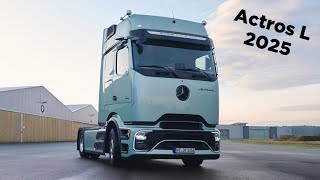 NEW 2025 Mercedes ACTROS L Diesel revealed  First Look Interior Exterior Specs [upl. by Bibby]