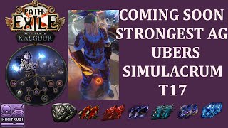 Poe 325  Strongest Animate Guardian Build  Sneak Peak  Fast Minion  Ubers  T17  All Content [upl. by Mercado143]