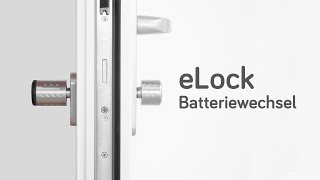 Batteriewechsel eLock Schließzylinder [upl. by Darci]