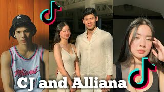 CJ Cansino and Alliana Dolina Tiktok Compilation [upl. by Morse795]