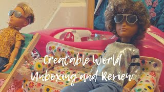 Review Creatable World Unboxing amp Review CREATABLE WORLD TOYS adgift [upl. by Iredale]