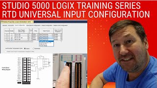 Configuring Compactlogix Universal Inputs for RTD Temperature Sensors [upl. by Arda]