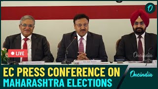 ECI PC LIVE EC Press Conference on Maharashtra Elections 2024  Maharashtra Election  OneIndia [upl. by Herald837]