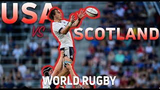 USA Rugby vs Scotland  Full Match Replay America Series [upl. by Acinoda395]