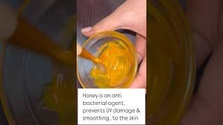 ￼ Honey face mask🍯skincare youtubeshorts viralvideo shortvideo shortsfeed diymasks viralvide [upl. by Annauj]