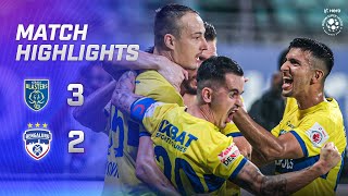 Highlights Kerala Blasters enter ISL final for the first time since 2016 Malayalam  KBFC [upl. by Akcimat290]