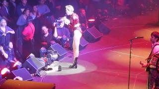 Miley Cyrus  Wrecking Ball Kiss Fm Jingle Ball 2013 Los Angeles Part 3 [upl. by Lessard]