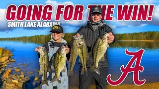 Going for the WIN at Smith Lake  Alabama Bass Fishing Team [upl. by Pappas]