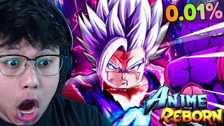 Getting 001 GOHAN BEAST Exclusive Capsule Unit in Anime Reborn Update [upl. by Nnaj]