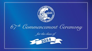 67th Commencement Ceremony for the class of 2024 [upl. by Carleen]