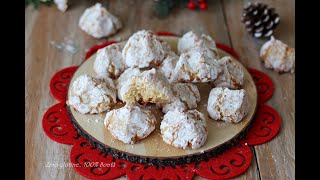 RICETTA INFALLIBILE dei Dolcetti Siciliani Pizzicotti alle mandorle Senza glutine e lattosio [upl. by Asiek]