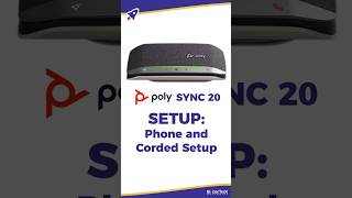 Pairing Made Easy Poly Sync 20 Bluetooth Speakerphone Demo [upl. by Nicole960]