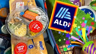 New Year Same Luck 🍀🤑 First ALDI Grocery Haul of 2024 [upl. by Elletsirhc]