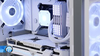 Corsair 4000X Winter Build ⛄  Time Lapse incl Giveaway [upl. by Myrvyn]