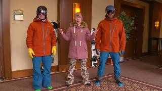 What to Wear Skiing and Snowboarding A Beginner’s Guide  PSIAAASI [upl. by Adnic203]