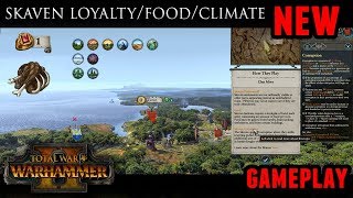 Total War Warhammer 2  Skaven Campaign Mechanics and Gameplay Underworld Food Loyalty amp More [upl. by Tarah]