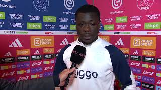 Brobbey quotWe hebben niks aan dit resultaat  Ajax 22 PEC Zwolle  ajapec [upl. by Marquis]