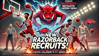 Coach Caliparis Hidden Gems New Razorback Recruits Revealed 🔥🏀 [upl. by Crabb]