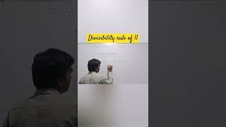 Special divisibility rule of 11 [upl. by Yablon]