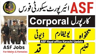 ASF New Jobs 2024  Airport security force Bharthi 2024  online Apply ASF Jobs 20242025 [upl. by Dodd]