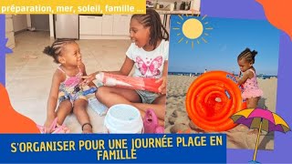 VLOG  ORGANISATION DUNE JOURNÉE PLAGE EN FAMILLE 24H AVEC BABYMATIFA [upl. by Cameron]