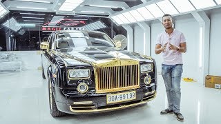 Khám phá Rolls Royce Phantom phiên bản Rồng Vàng độc nhất Việt Nam XEHAYVN [upl. by Mcdade730]