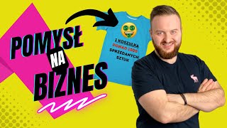 Pomysł Na Biznes Bez Wkładu Własnego 🤑 PRINTIFY DROPSHIPPING 👕 [upl. by Nohsad]