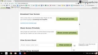 Screenleap Share your screen with your students [upl. by Ona]