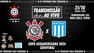 31102024  AO VIVO ⚫ CORINTHIANS x RacingARG  Copa SulAmericana [upl. by Breeze517]